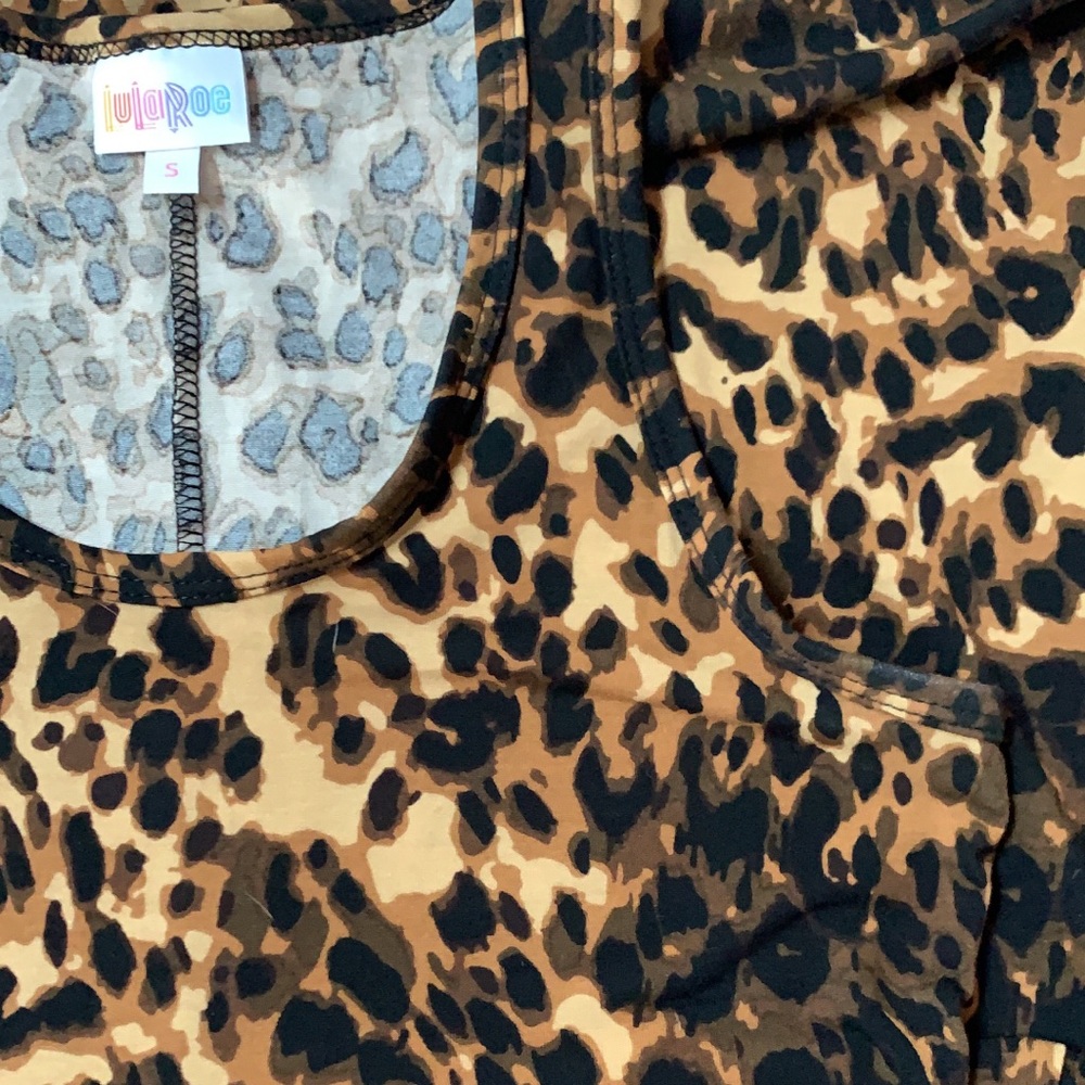 EUC small leopard LuLaRoe Dani